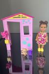 Mattel - Barbie - Skipper Babysitters Inc. - Toddler Girl & Pink Playhouse